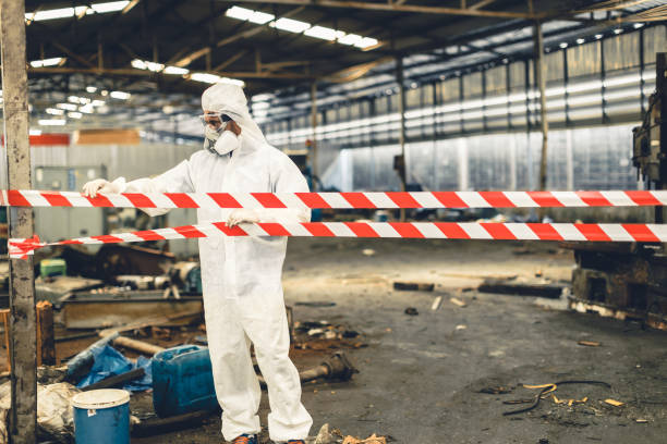 Professional Crime Scene Cleanup technician working in Ashland, MO